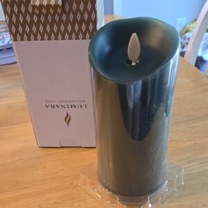 COPY - Luminara Candle Green NIB